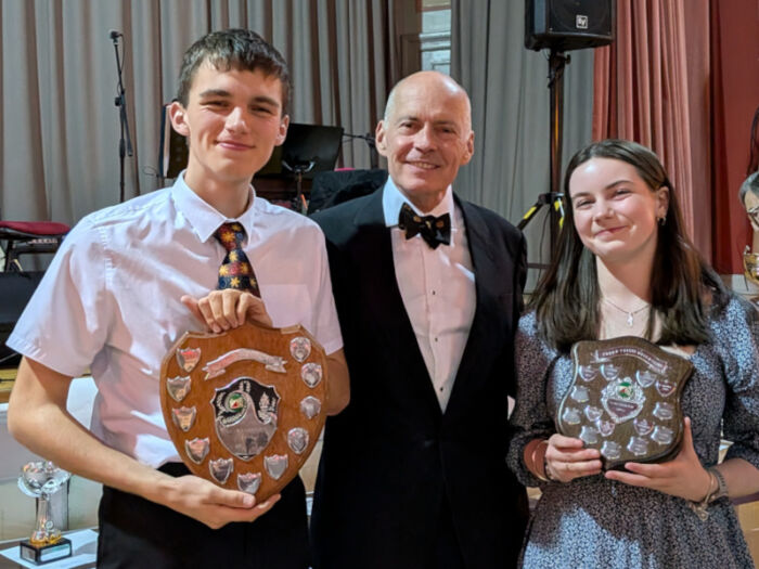 Peter and Isla were amongst the winners in the 2025 Club Championship