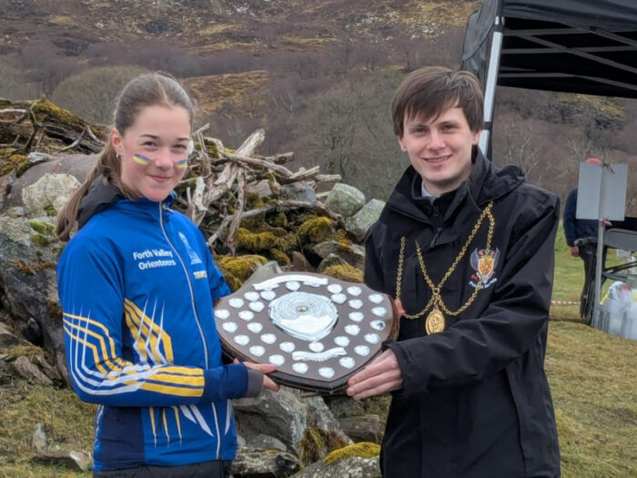 Hannah won all three of her races, and was honoured with the Athlete of the Championship award