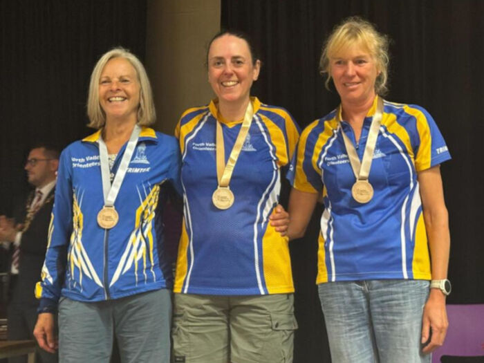 Alison, Rachel and Heather were three of the FVO medallists in the Scottish Sprint Championship